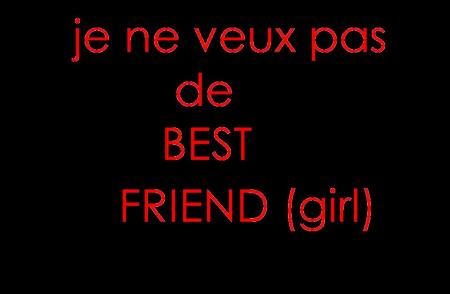 not best friend
